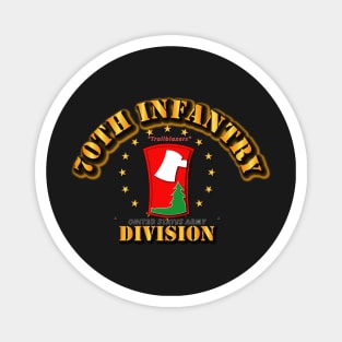 70th Infantry Division - Trailblazers Magnet